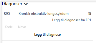 diagnose fra EPJ